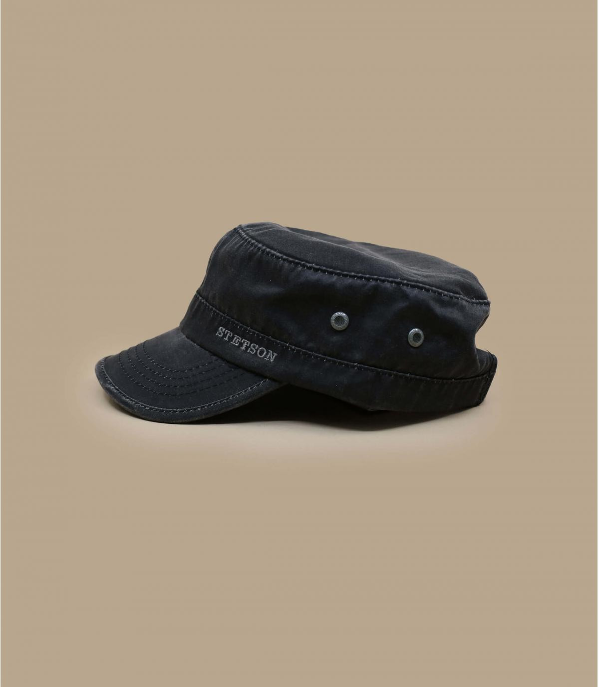 Flat cap black